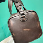 Prada Small Nappa Leather Duffle Bag 2VC046 Dark Coffee